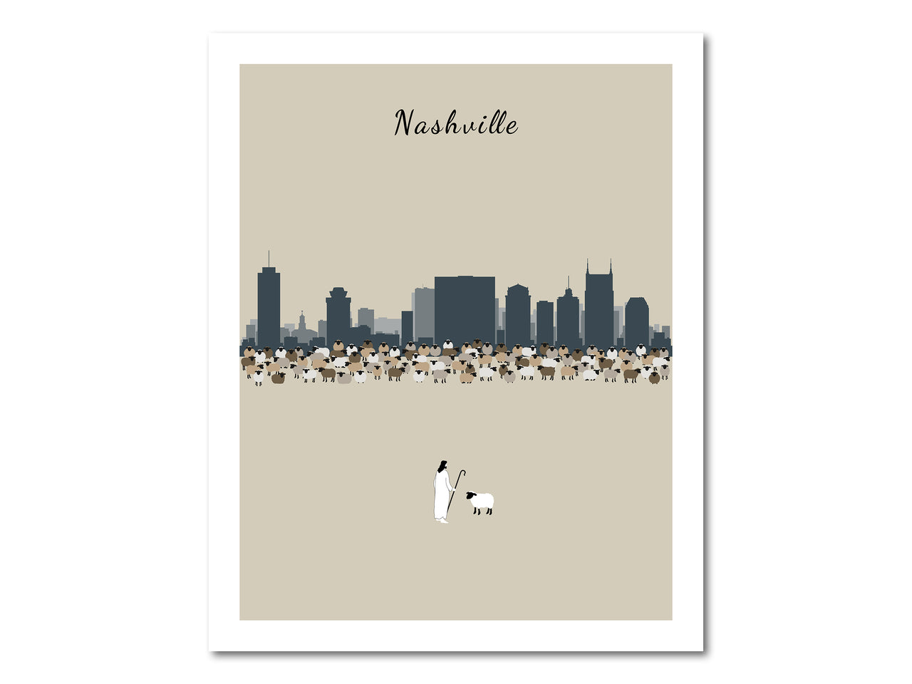 Lost Sheep from Nashville Digital download printable art