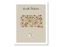 Thumbnail for South Dakota state Parable of the Lost Sheep Digital download printable art