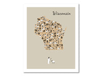 Thumbnail for Wisconsin state Parable of the Lost Sheep Digital download printable art